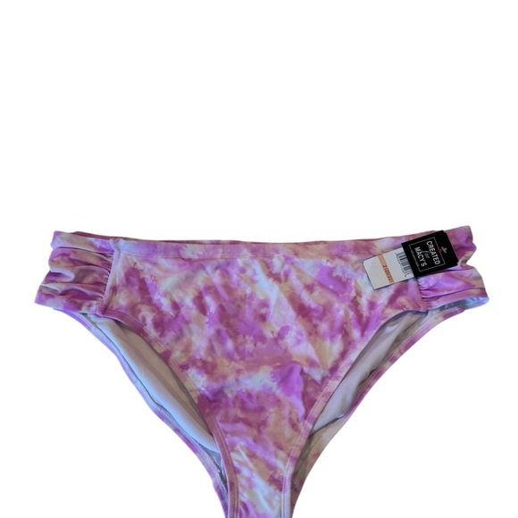 California Waves Women's Plus Size Pink Tie-Dyed Swim Bottoms - 2X (20) Pink NEW - Picture 14 of 14